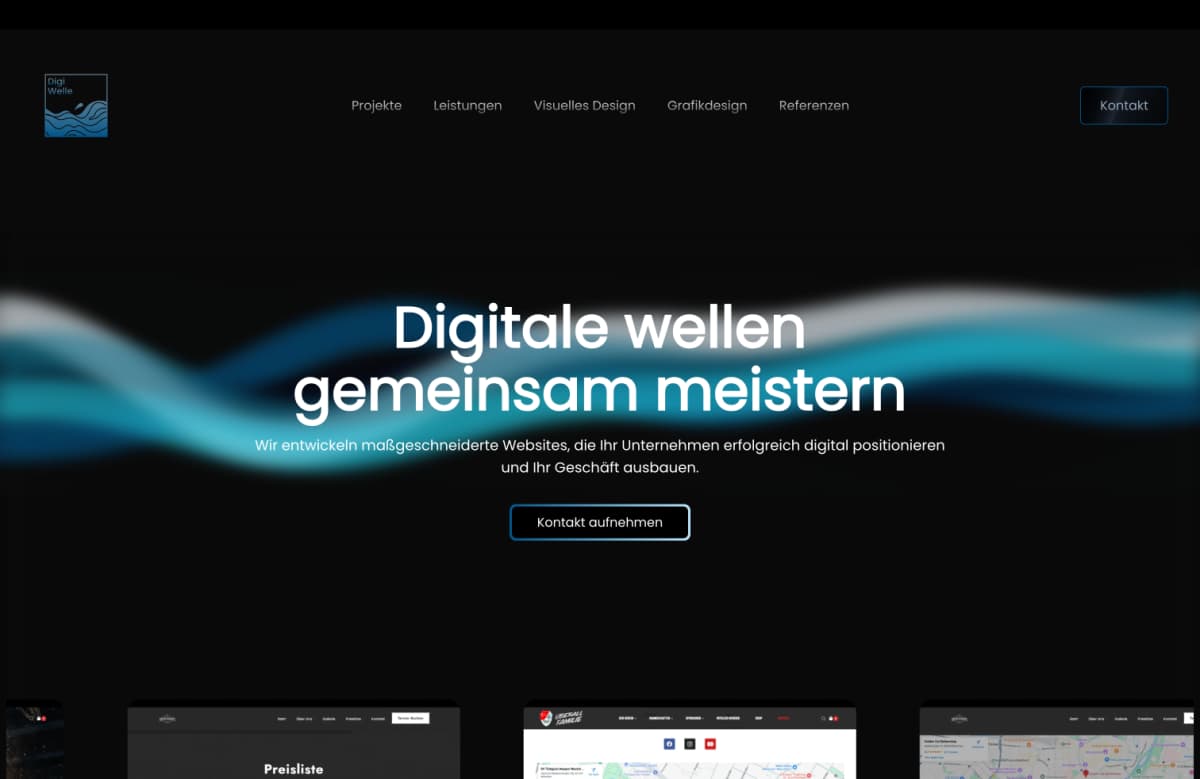 DigiWelle - Webdesign und Entwicklung