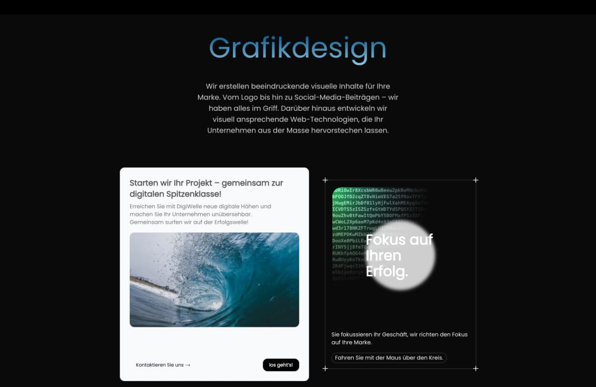 DigiWelle - Webdesign und Entwicklung